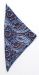 JH&F Handkerchief Paisley One Size Blue