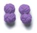 JH&F Cufflinks One Size Light Purple