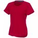 Jade kortermet resirkulert dame-T-skjorte Rød