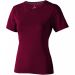 Nanaimo kortermet t-skjorte for kvinner Burgunder