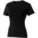 Nanaimo kortermet t-skjorte for kvinner Solid svart