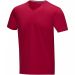 Kawartha kortermet økologisk t-skjorte for menn Rød