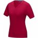 Kawartha kortermet økologisk t-skjorte for kvinner Rød
