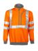 6102 Sweatshirt EN ISO 20471 Kl 3 Orange/Grey
