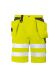 6503 Shorts EN ISO 20471 Kl 2/1 Yellow/Navy