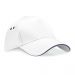 Ultimate 5 Panel Cap- Sandwich White/French Navy