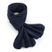 Recycled Fleece Scarf One Size French Navy