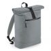 Recycled RollTop Backpack One Size Pure Grey
