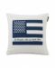 Arts & Crafts Cotton Twill Pillow Cover Offwhite/Navy