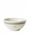 Earthenware Bowl Offwhite/Green (LX)