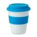 Astoria tumbler kopp med silikon lokk blå