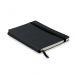 Softnote A5 notatbok svart