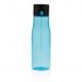 Aqua tritanflaske med hydration tracking blå