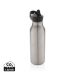 Avira Ara RCS Re-steel vannflaske med fliptop 500 ml sølvfarget