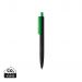 X3 black smooth touch penn grønn, svart