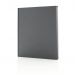 Deluxe notatbok 210x240mm grå