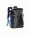 Panama Backpack Sort/Azurblå
