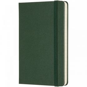 Moleskine Classic PK notatbok med stivt omslag – linjert Myrtgrønn