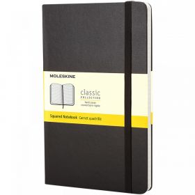 Moleskine Classic PK notatbok med stivt omslag – linjert Svart