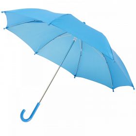 Nina 17 "vindtett paraply for barn Prosessblå