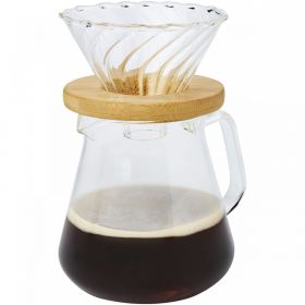 Geis 500 ml kaffetrakter glass Hvit
