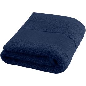 Sophia 450 g/m² håndkle i bomull 30 x 50 cm Marineblå