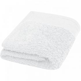 Chloe 550 g/m² håndkle i bomull 30 x 50 cm Hvit