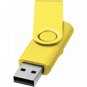 Rotate-metallic 2GB USB-minne Gul
