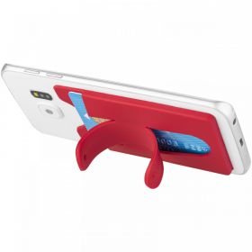Stue stativ og lommebok for smarttelefon Rød