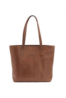 Leather Line Tote Bag Gul
