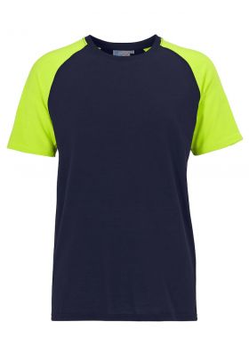 Monza T-Shirt Navy/Yellow