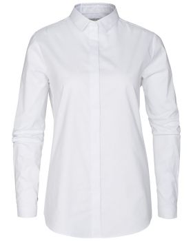 Berkeley Plainfield Skjorte A-line  hvit