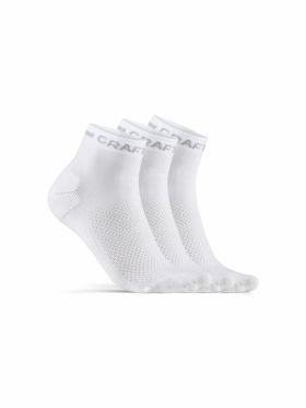OL Norway Dry Mid Sock 3-pk. White