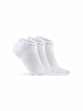 OL Norway Dry Shaftless Sock 3-pk. White