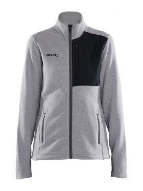 ADV Explore Heavy Fleece Jacket W Grey Melange / Black