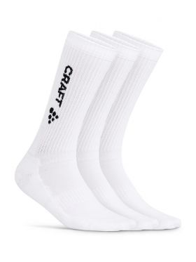 Progress Indoor 3-pack Sock White