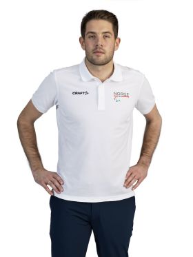 OL Norway Polo Shirt M White/White