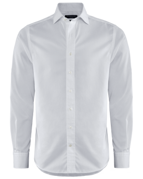 Berkeley Plainton Skjorte, tailored fit hvit