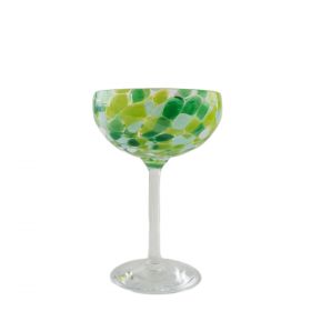 Magnor - Swirl - Champagneglass grønn - 22 cl