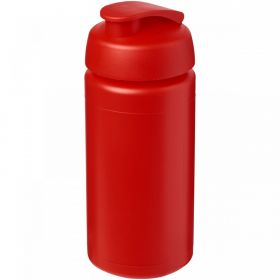 Baseline® Plus-grep 500 ml sportsflaske med flipp-lokk Rød