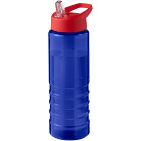 H2O Active® Eco Treble sportsflaske med tutlokk, 750 ml  Blå
