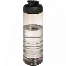 H2O Active® Treble 750 ml sportsflaske med flipp lokk Grå