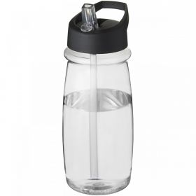 H2O Active® Pulse 600 ml sportsflaske med tut lokk Transparent