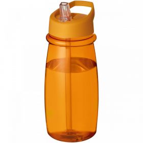 H2O Active® Pulse 600 ml sportsflaske med tut lokk Oransje