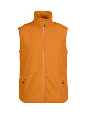 Sideflip fleece vest Orange