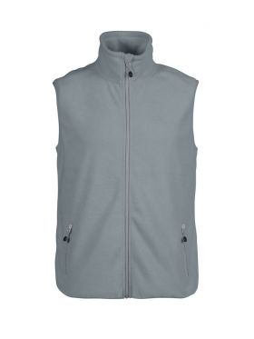 Sideflip fleece vest Metal Grey