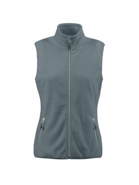 Sideflip Lady fleece vest Metal Grey