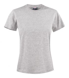 Light T-shirt Ladies Greymelange