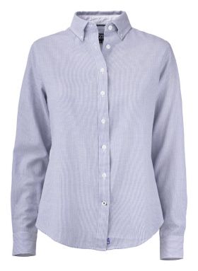 Belfair Oxford Shirt Ladies French Blue/White Stripe