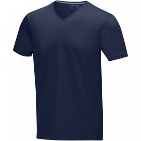 Kawartha kortermet økologisk t-skjorte for menn Marineblå